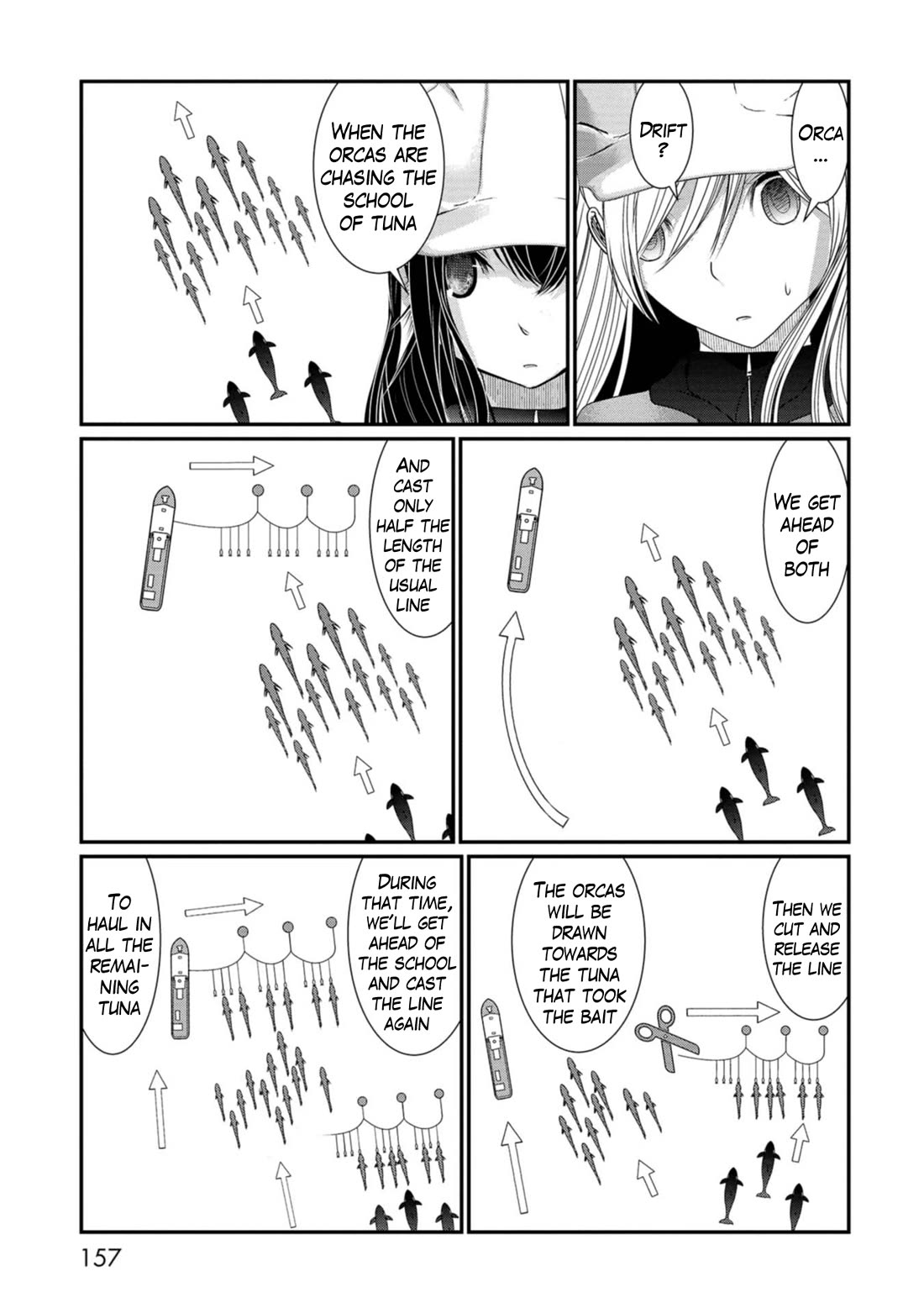 Maguro-Shoujo Chapter 22 page 9 - Chapter 22: The Girl Who Fights Back
