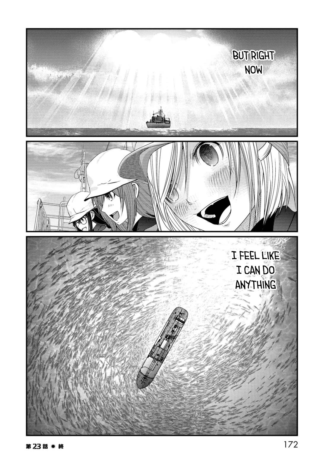 Maguro-Shoujo Chapter 23 page 12 - Chapter 23: The Girl Who Gives Up
