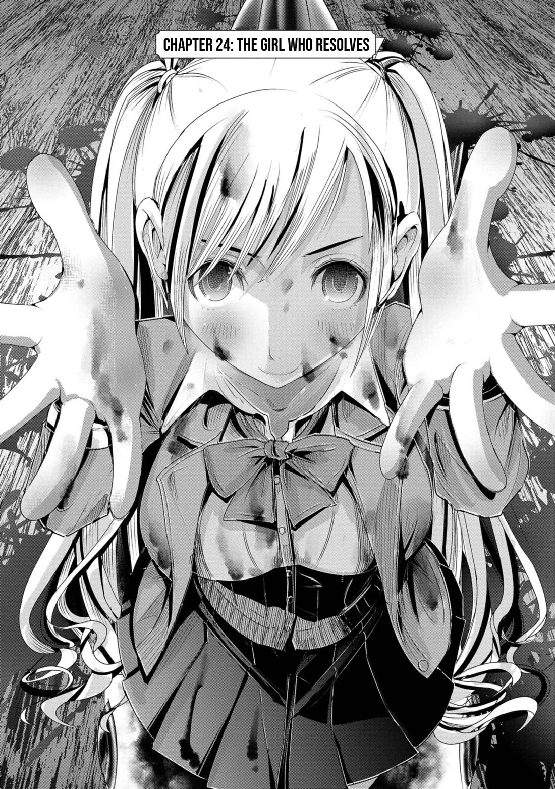 Maguro-Shoujo Chapter 24 page 1 - Chapter 24: The Girl Who Resolves