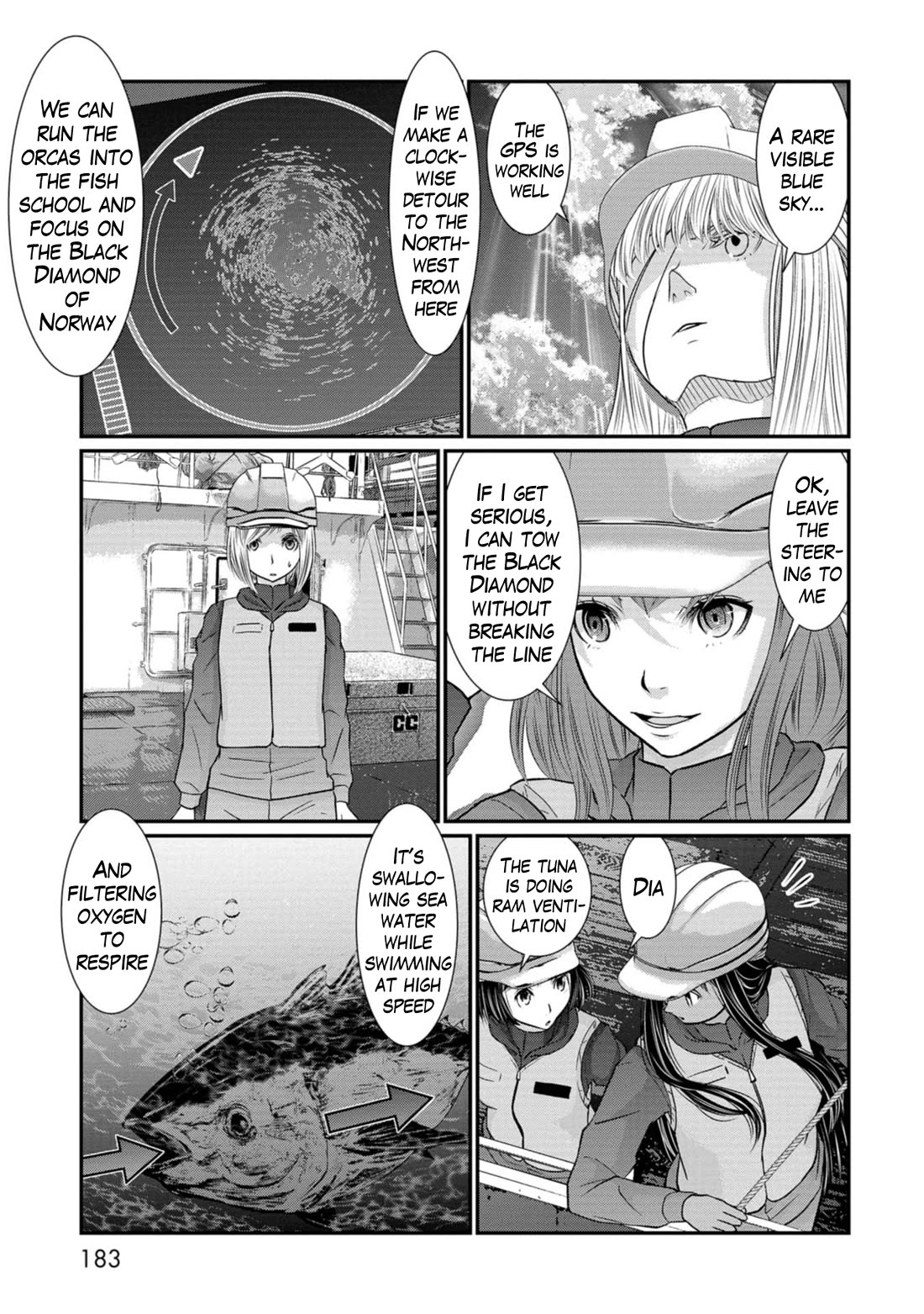 Maguro-Shoujo Chapter 24 page 11 - Chapter 24: The Girl Who Resolves