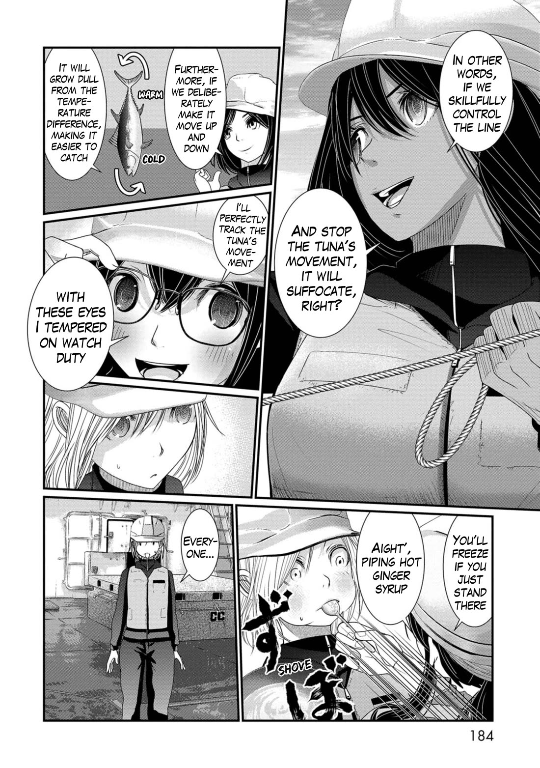 Maguro-Shoujo Chapter 24 page 12 - Chapter 24: The Girl Who Resolves