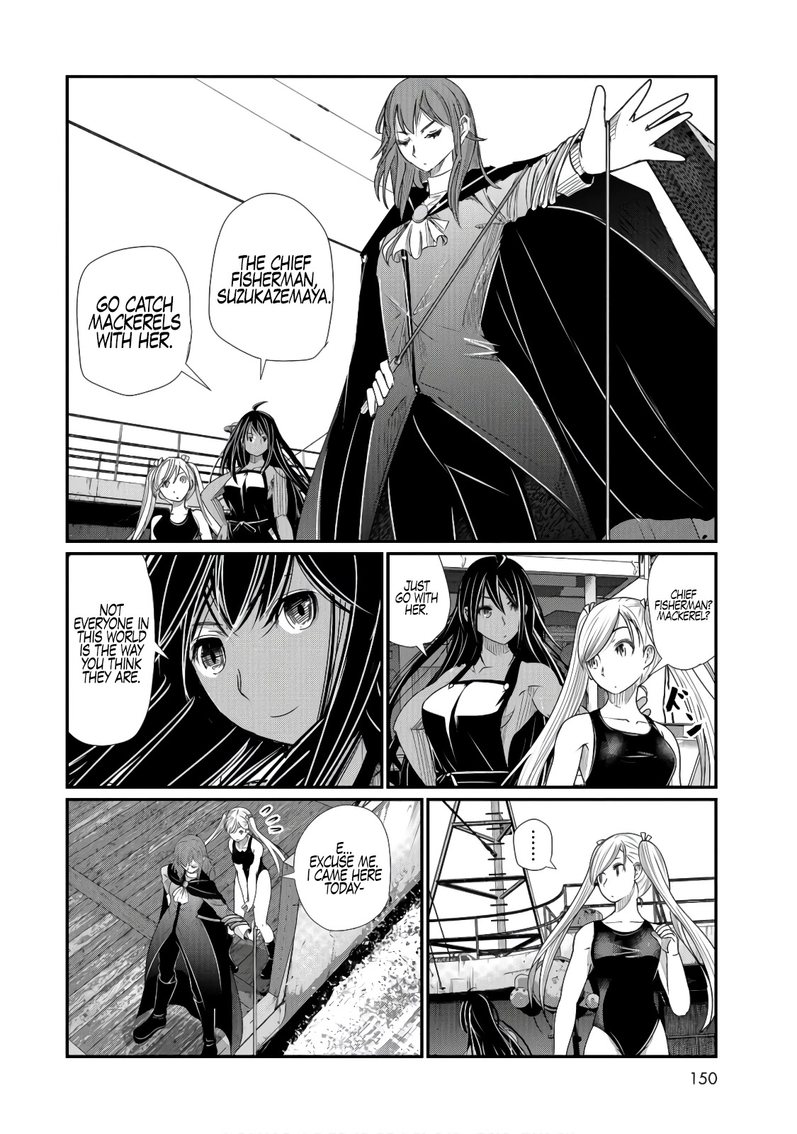 Maguro-Shoujo Chapter 3 page 13 - Chapter 3: The Girl Who Worries