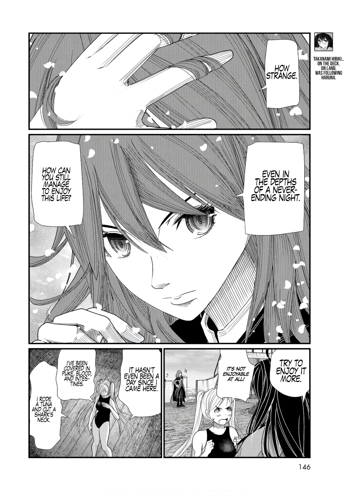 Maguro-Shoujo Chapter 3 page 9 - Chapter 3: The Girl Who Worries