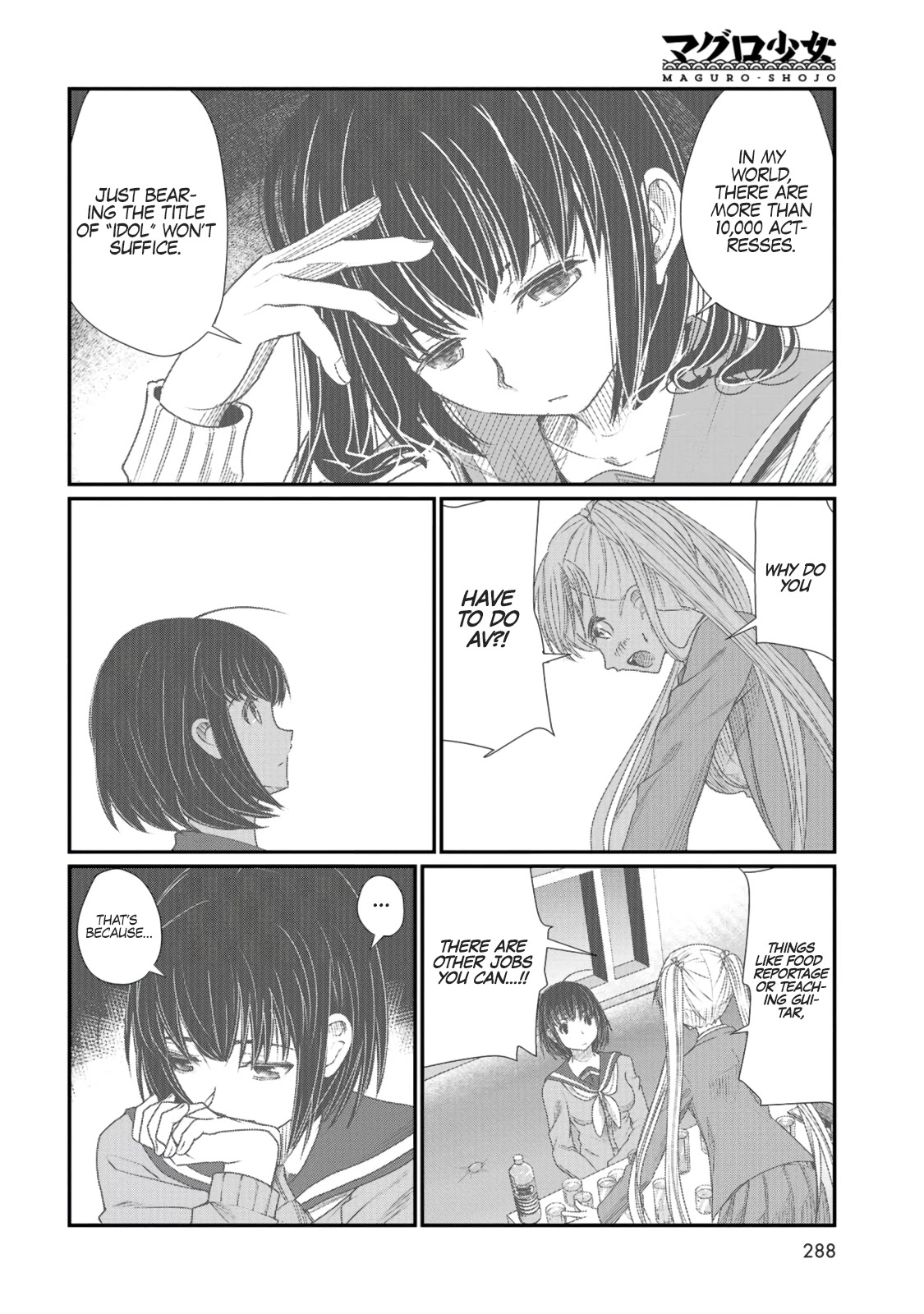 Maguro-Shoujo Chapter 5 page 19 - Chapter 5: The Stubborn Girl