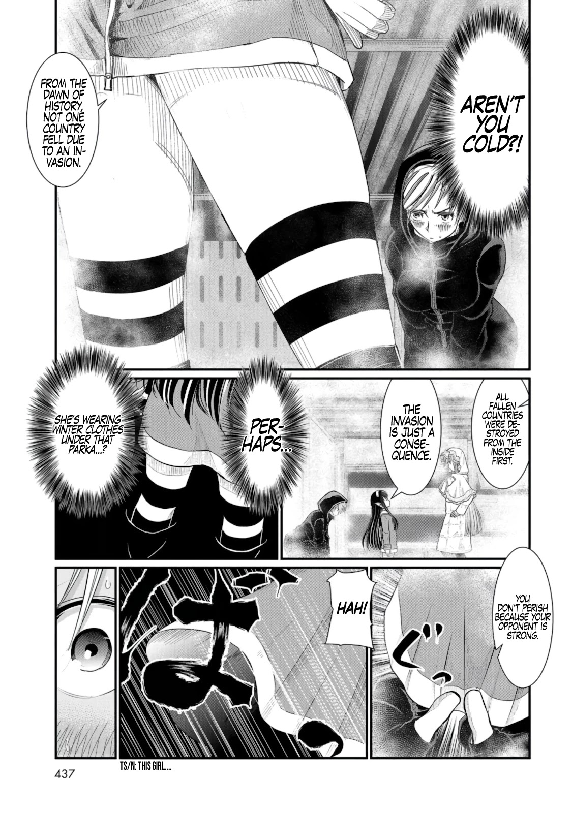 Maguro-Shoujo Chapter 7 page 14 - Chapter 7: The Girl Who Guides