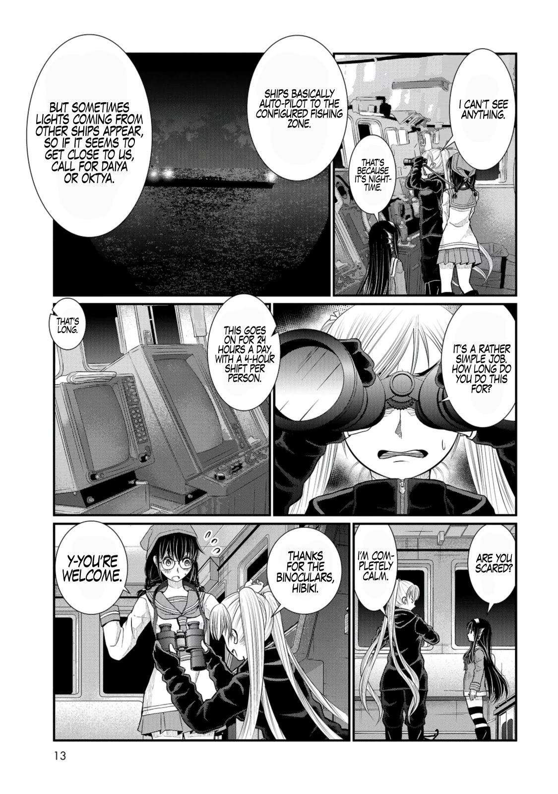 Maguro-Shoujo Chapter 8 page 11 - Chapter 8: The Girl in High Spirits