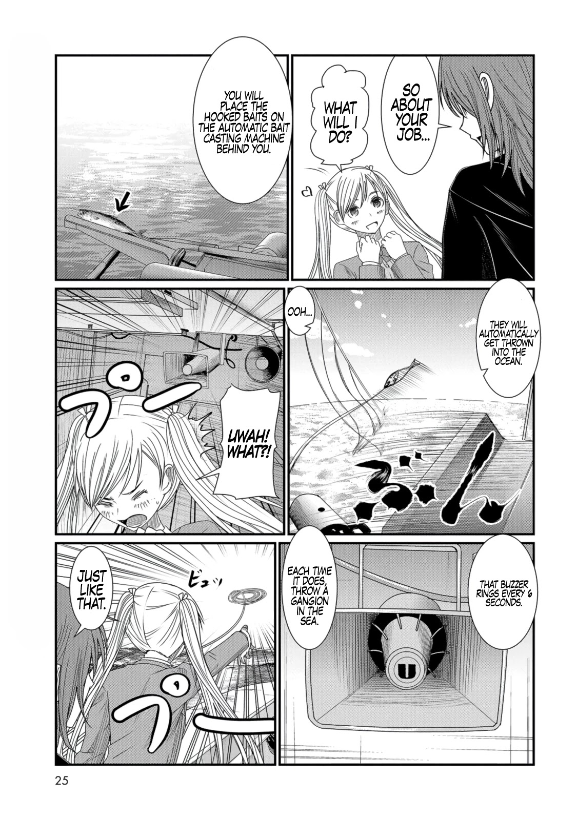 Maguro-Shoujo Chapter 8 page 23 - Chapter 8: The Girl in High Spirits