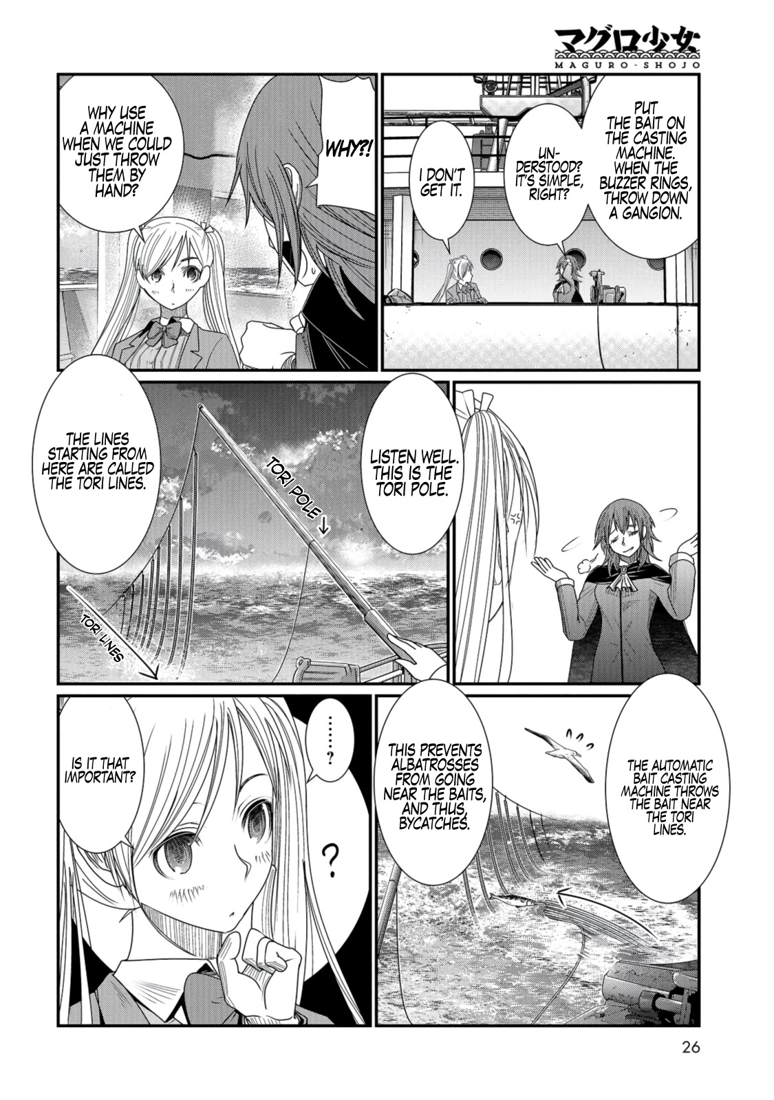 Maguro-Shoujo Chapter 8 page 24 - Chapter 8: The Girl in High Spirits