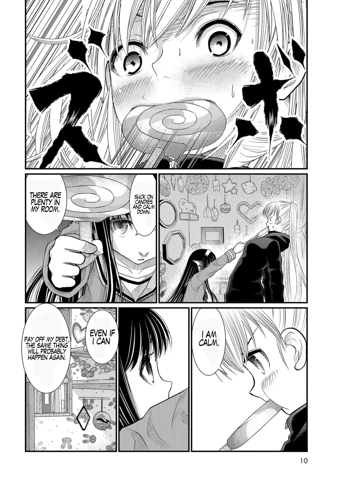 Maguro-Shoujo Chapter 8 page 8 - Chapter 8: The Girl in High Spirits