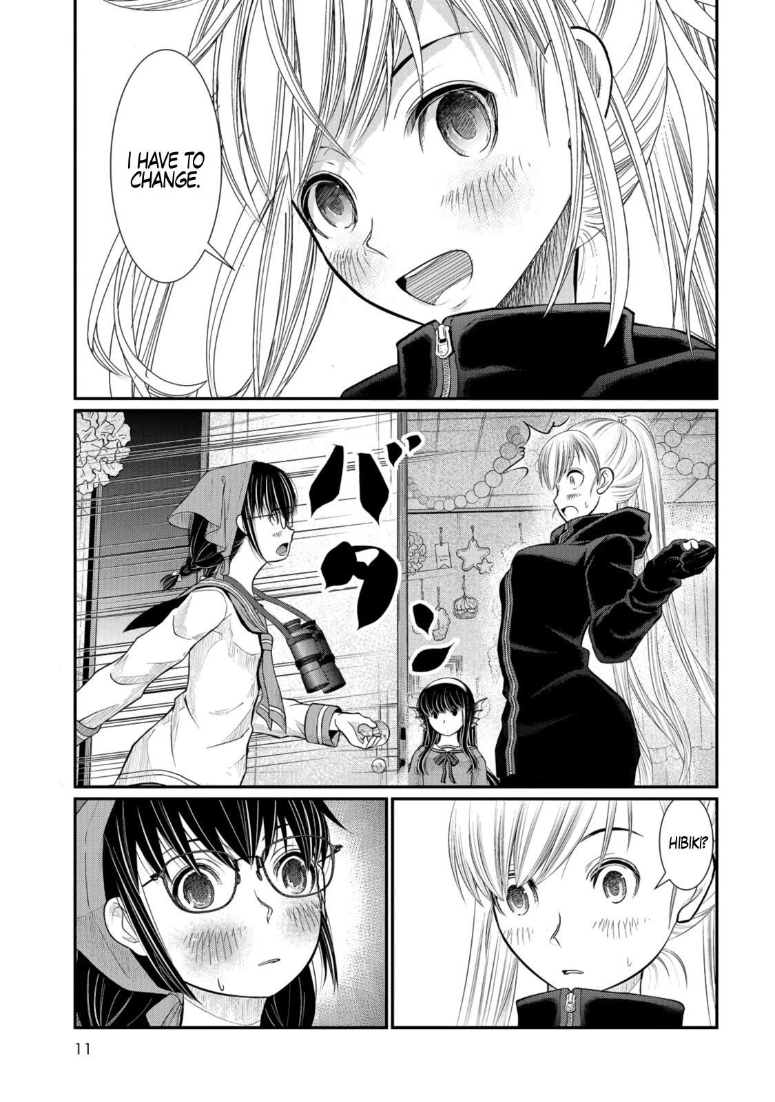 Maguro-Shoujo Chapter 8 page 9 - Chapter 8: The Girl in High Spirits