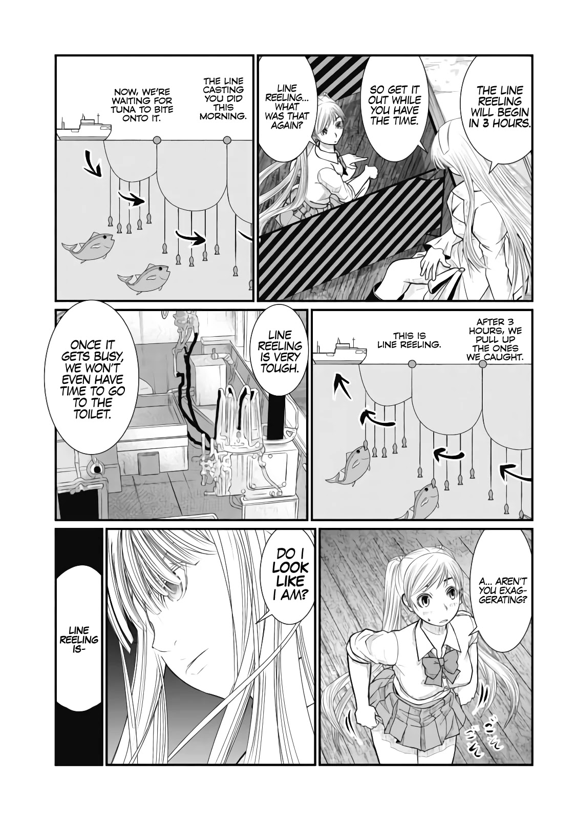 Maguro-Shoujo Chapter 9 page 10 - Chapter 9: The Girl Who Rises Up