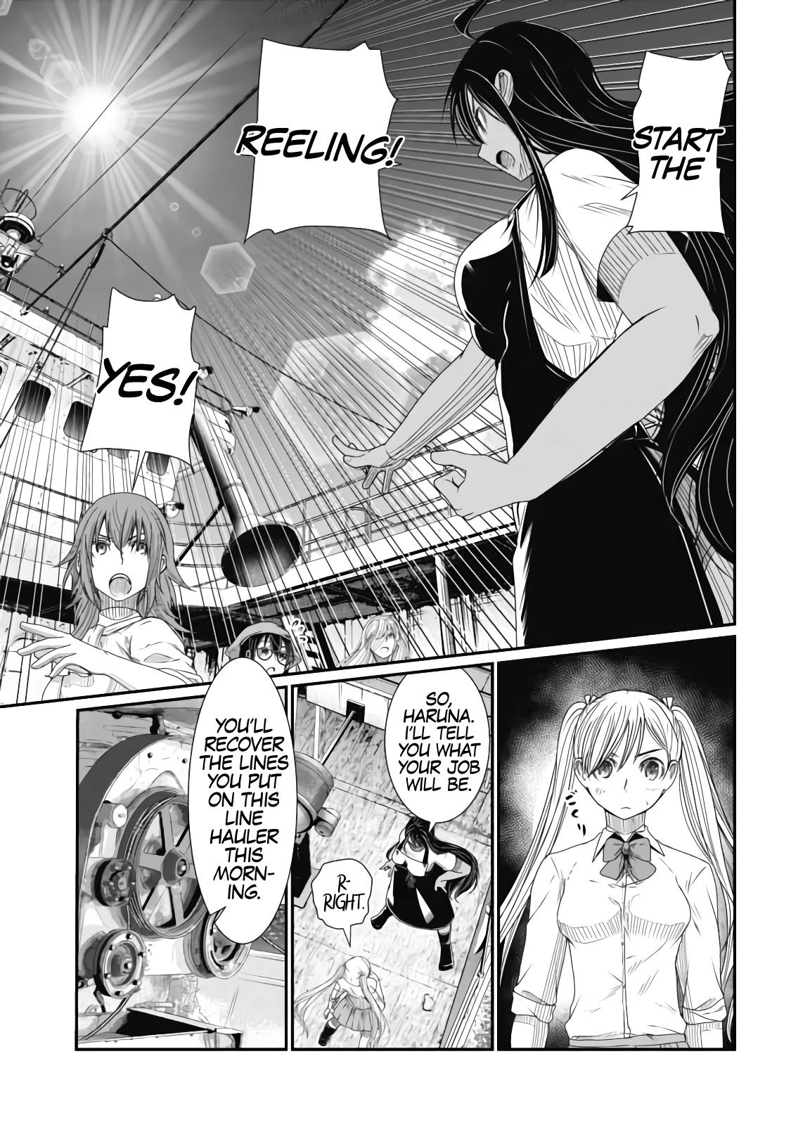Maguro-Shoujo Chapter 9 page 12 - Chapter 9: The Girl Who Rises Up