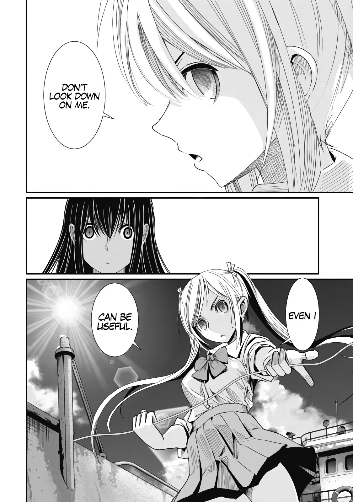 Maguro-Shoujo Chapter 9 page 17 - Chapter 9: The Girl Who Rises Up