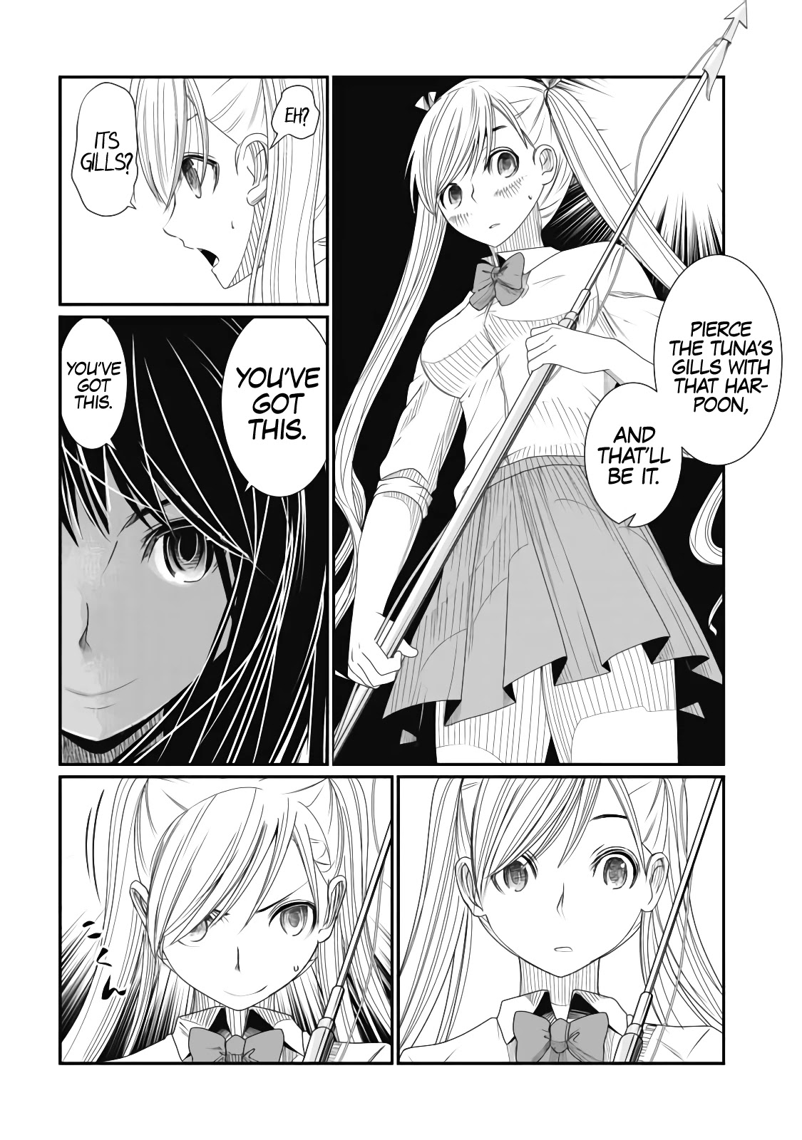 Maguro-Shoujo Chapter 9 page 21 - Chapter 9: The Girl Who Rises Up