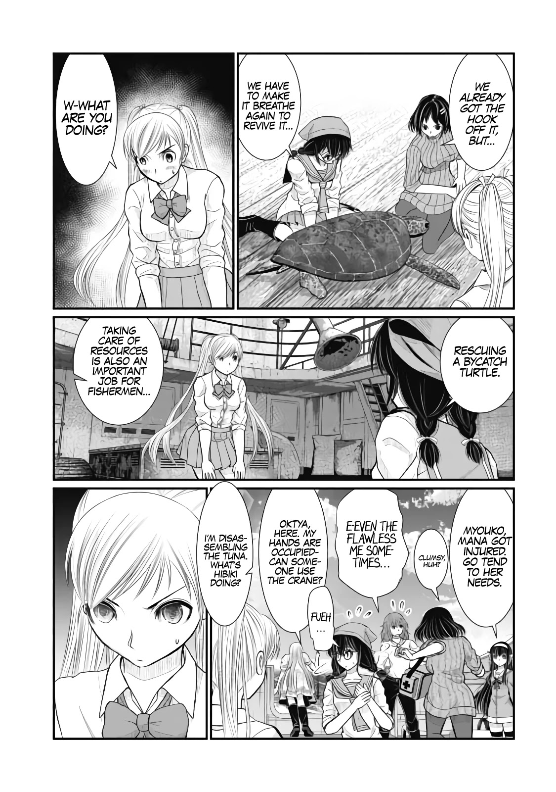 Maguro-Shoujo Chapter 9 page 26 - Chapter 9: The Girl Who Rises Up