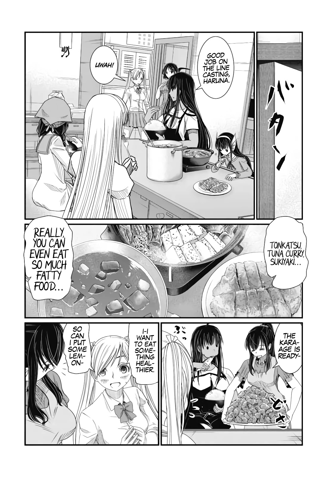 Maguro-Shoujo Chapter 9 page 5 - Chapter 9: The Girl Who Rises Up