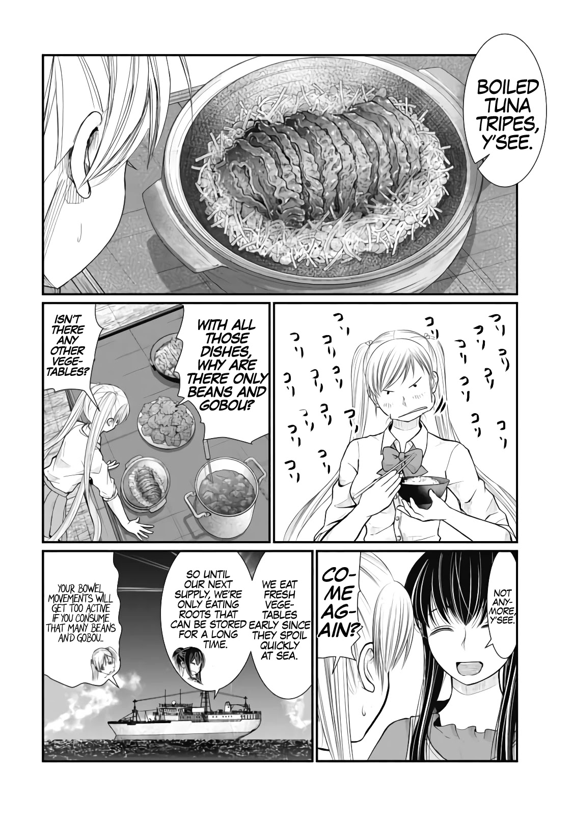 Maguro-Shoujo Chapter 9 page 7 - Chapter 9: The Girl Who Rises Up