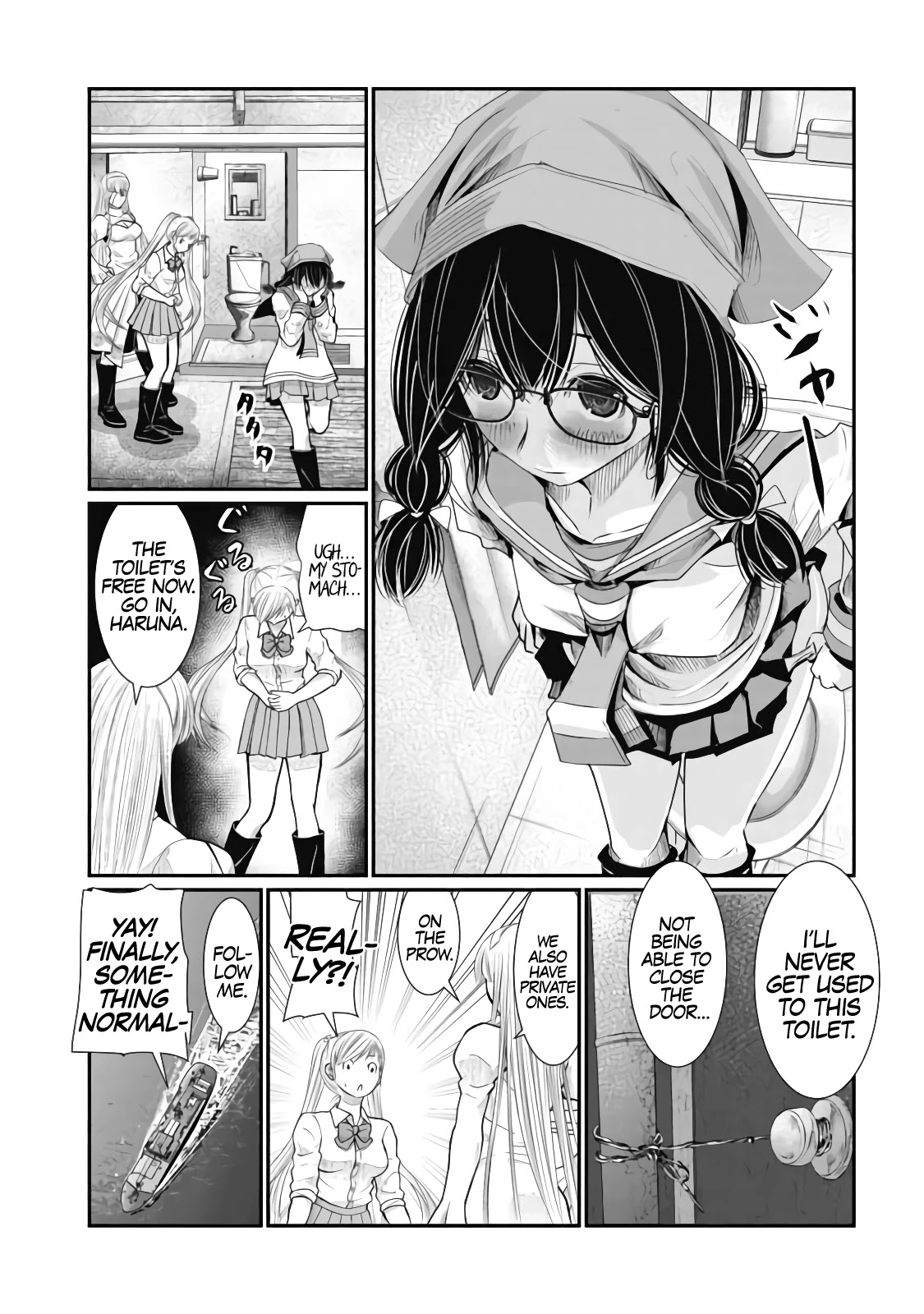 Maguro-Shoujo Chapter 9 page 8 - Chapter 9: The Girl Who Rises Up