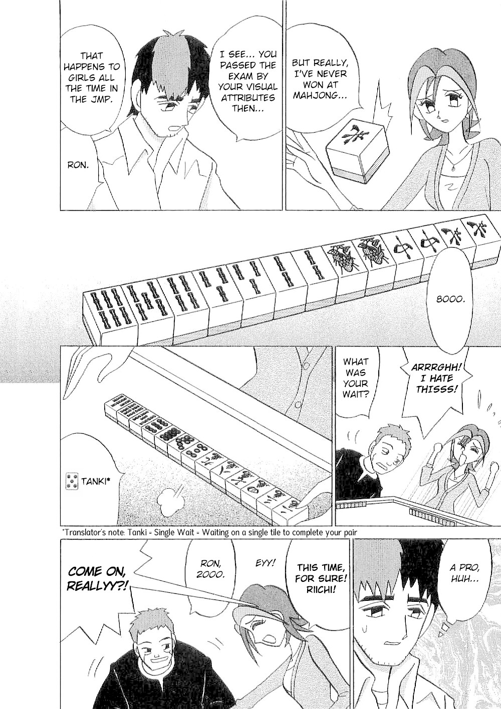 Mahjong Diva Obaka Miiko Chapter 1 page 20 - Chapter 1: The Shape of Happiness