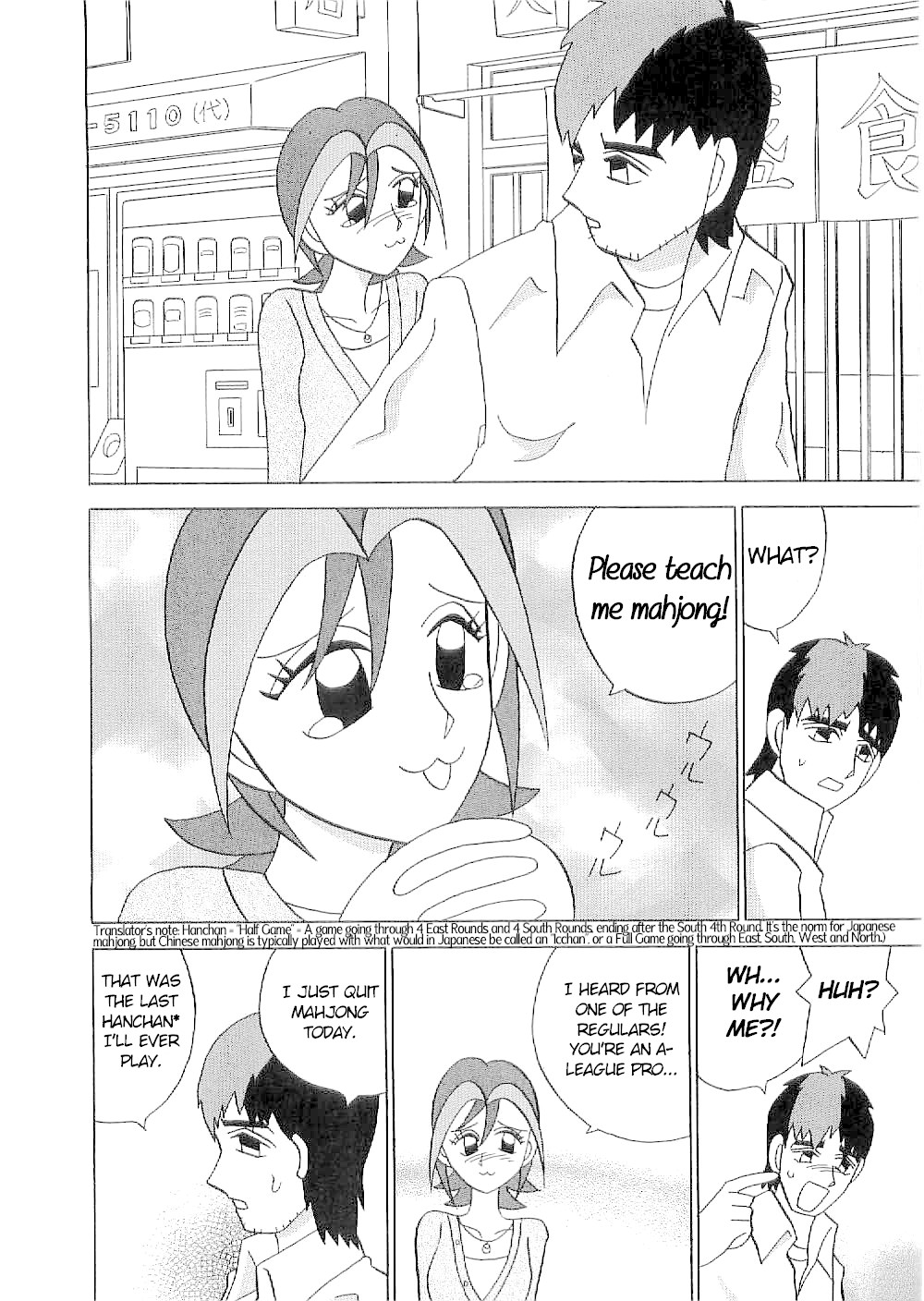Mahjong Diva Obaka Miiko Chapter 1 page 22 - Chapter 1: The Shape of Happiness