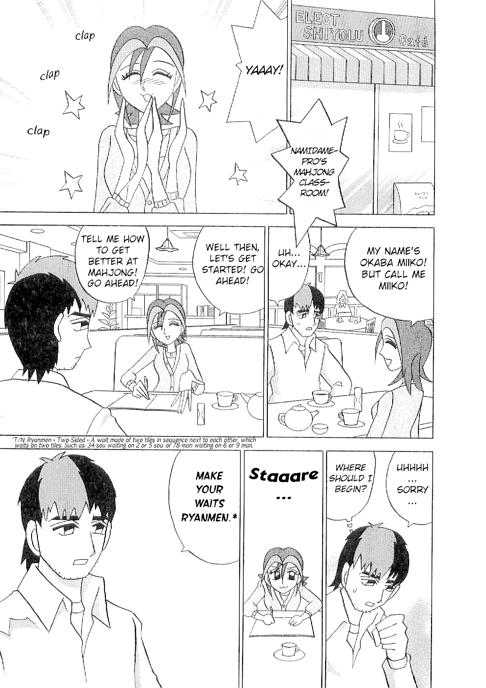 Mahjong Diva Obaka Miiko Chapter 1 page 25 - Chapter 1: The Shape of Happiness