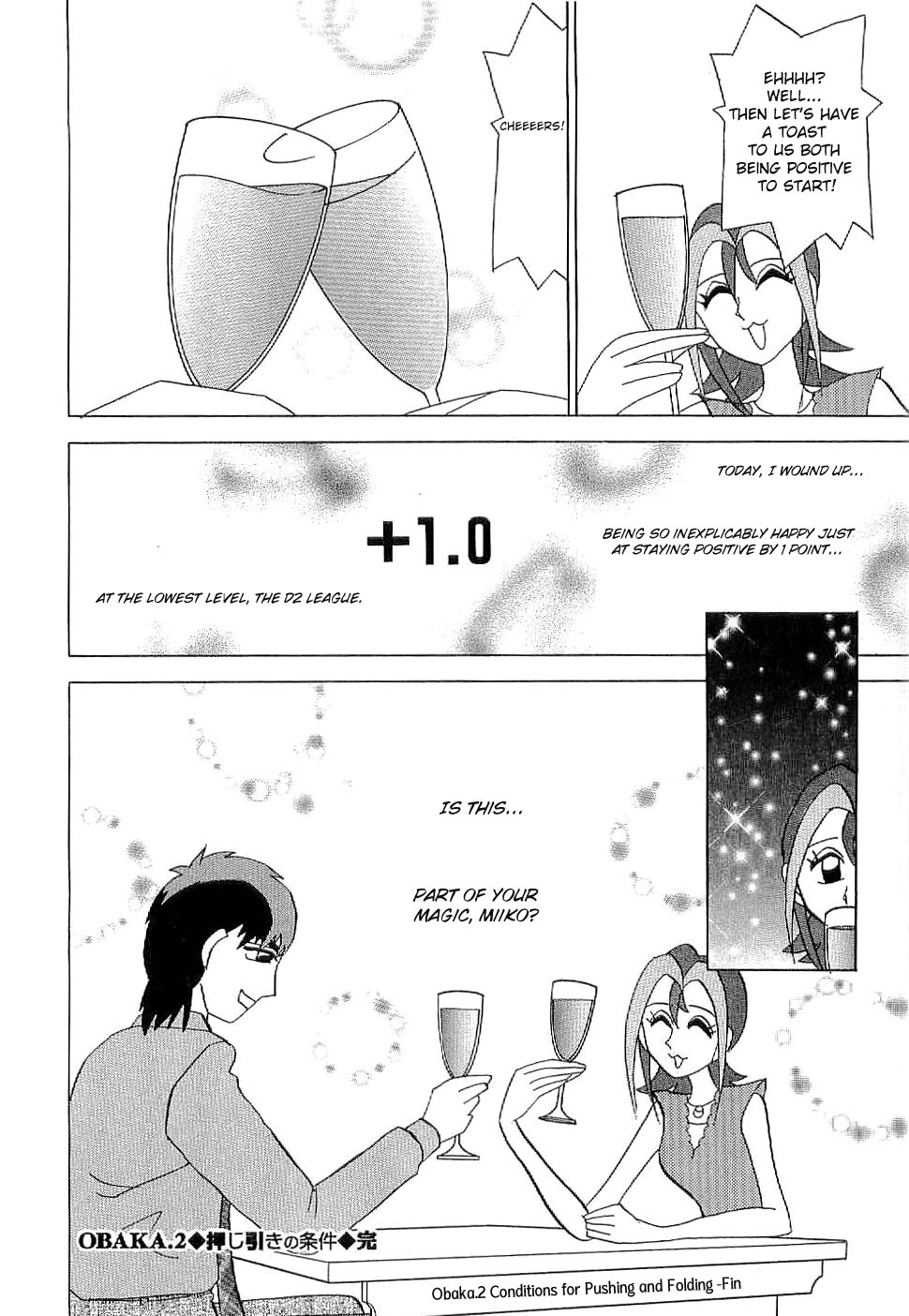 Mahjong Diva Obaka Miiko Chapter 2 page 24 - Chapter 2: The Conditions for Pushing and Folding