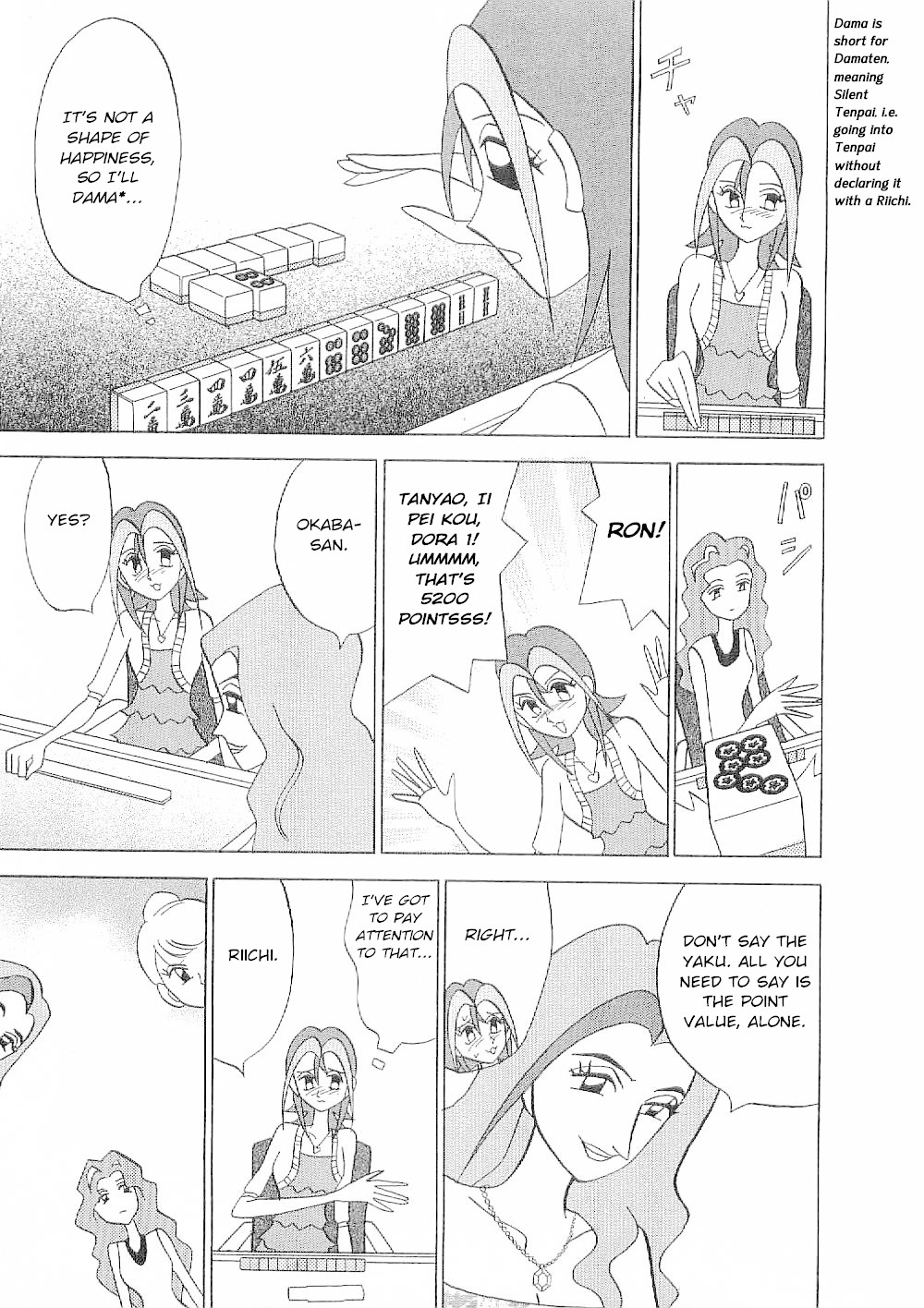 Mahjong Diva Obaka Miiko Chapter 3 page 8 - Chapter 3: Weak Area