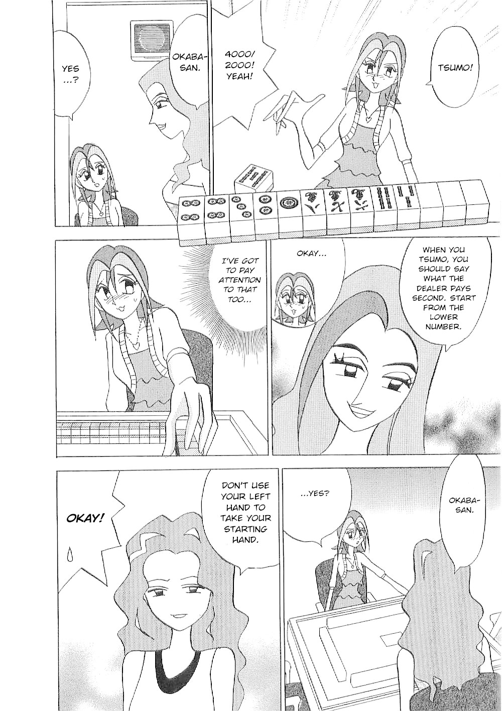 Mahjong Diva Obaka Miiko Chapter 3 page 9 - Chapter 3: Weak Area