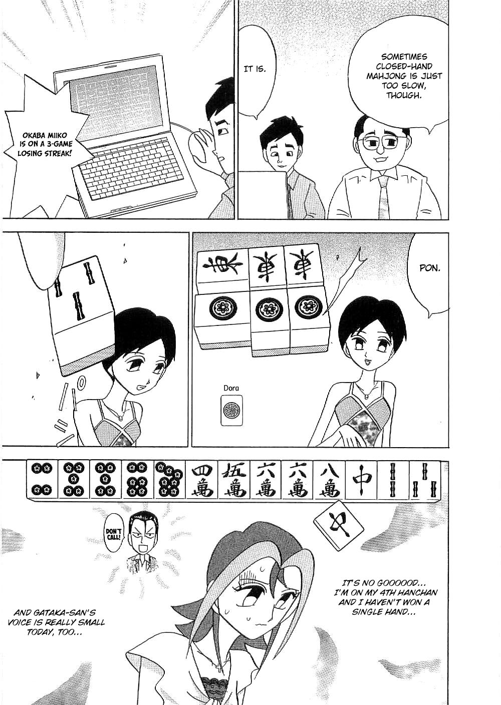 Mahjong Diva Obaka Miiko Chapter 5 page 19 - Chapter 5: An Unreaching Teaching