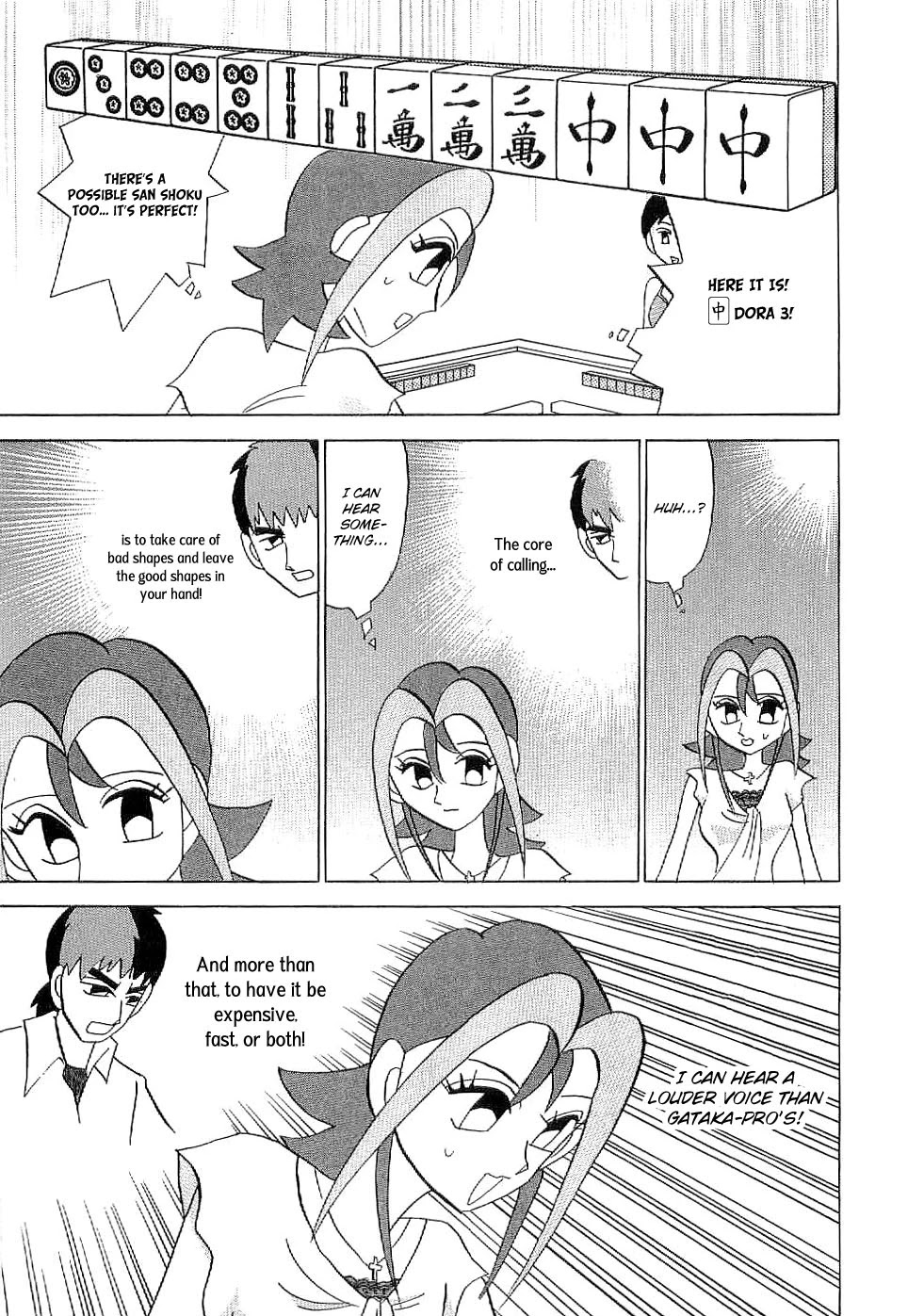 Mahjong Diva Obaka Miiko Chapter 5 page 21 - Chapter 5: An Unreaching Teaching