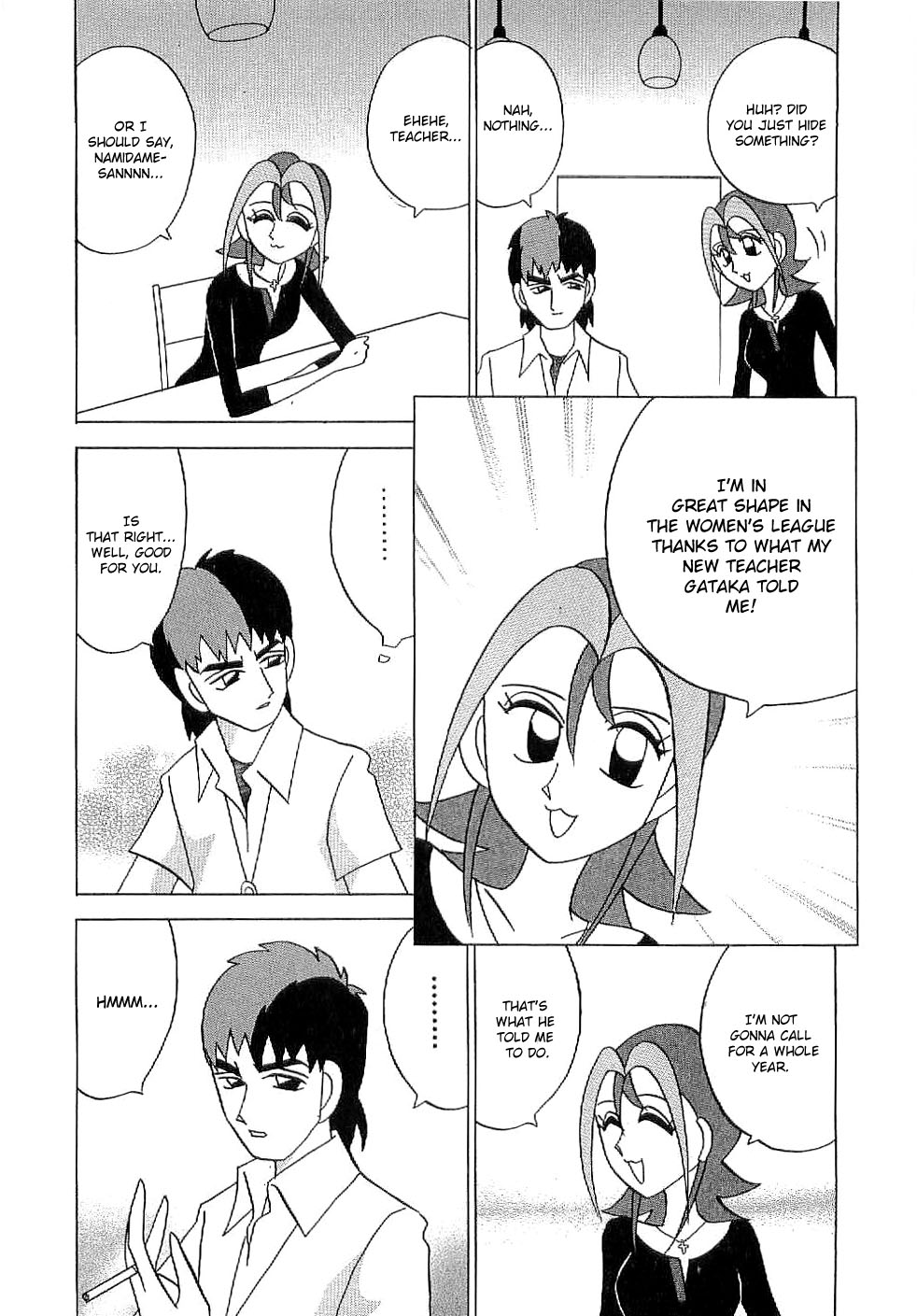 Mahjong Diva Obaka Miiko Chapter 5 page 8 - Chapter 5: An Unreaching Teaching