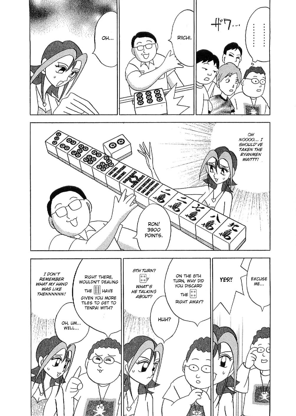 Mahjong Diva Obaka Miiko Chapter 6 page 12 - Chapter 6: Compulsory Cross-Country Tour