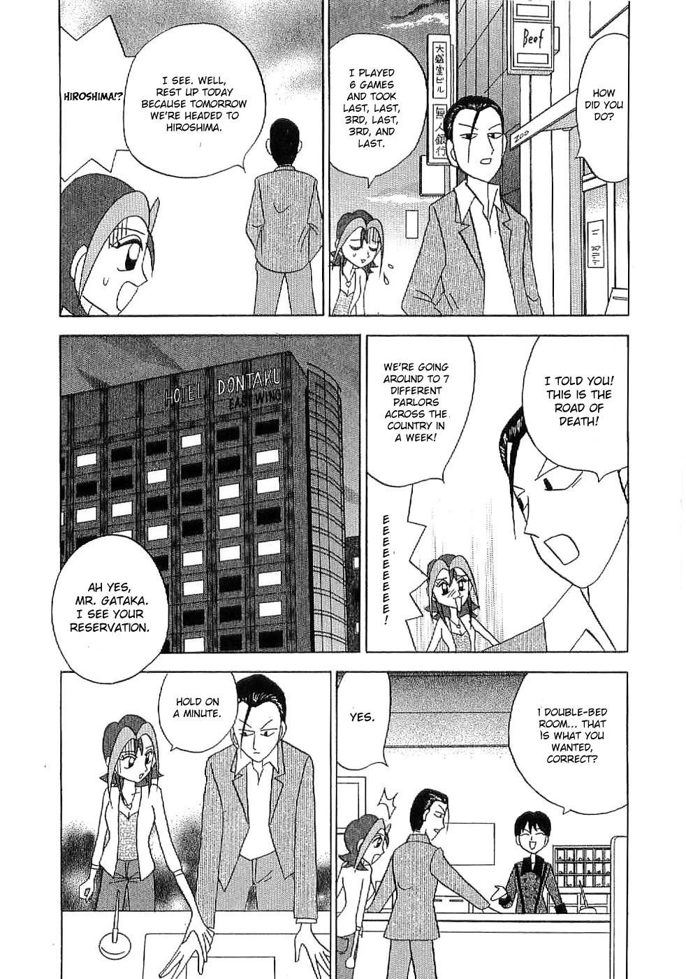 Mahjong Diva Obaka Miiko Chapter 6 page 14 - Chapter 6: Compulsory Cross-Country Tour