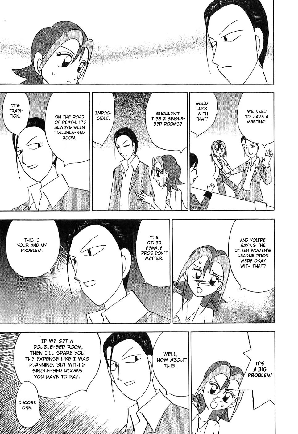 Mahjong Diva Obaka Miiko Chapter 6 page 15 - Chapter 6: Compulsory Cross-Country Tour