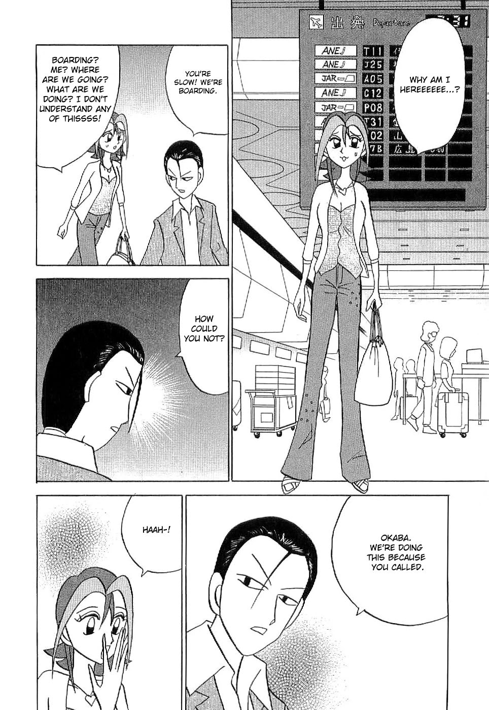 Mahjong Diva Obaka Miiko Chapter 6 page 4 - Chapter 6: Compulsory Cross-Country Tour