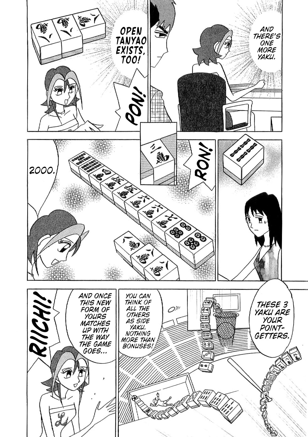Mahjong Diva Obaka Miiko Chapter 7 page 16 - Chapter 7: Existant Yaku