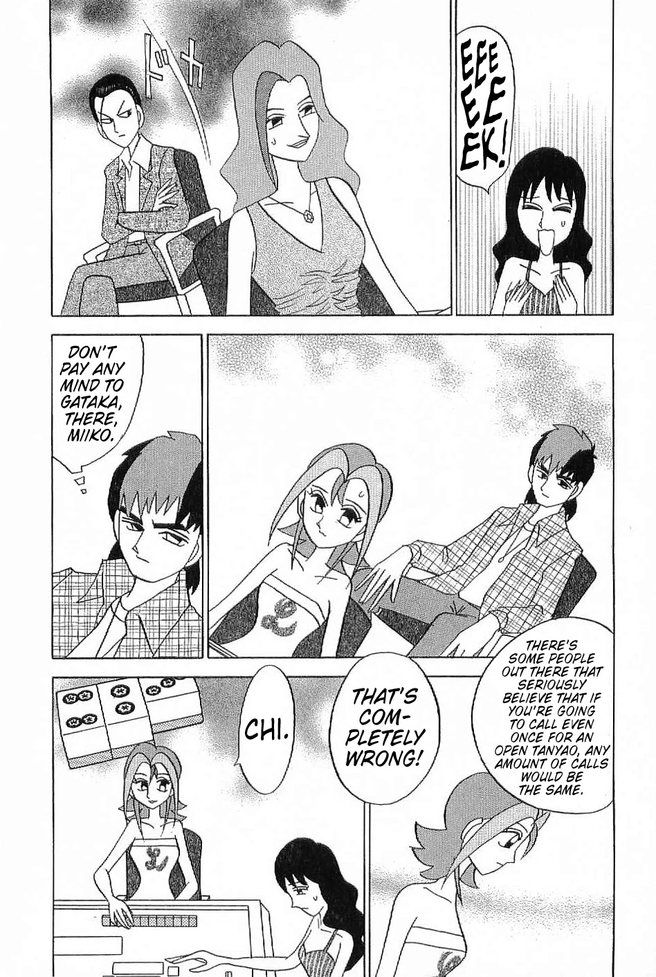 Mahjong Diva Obaka Miiko Chapter 7 page 20 - Chapter 7: Existant Yaku