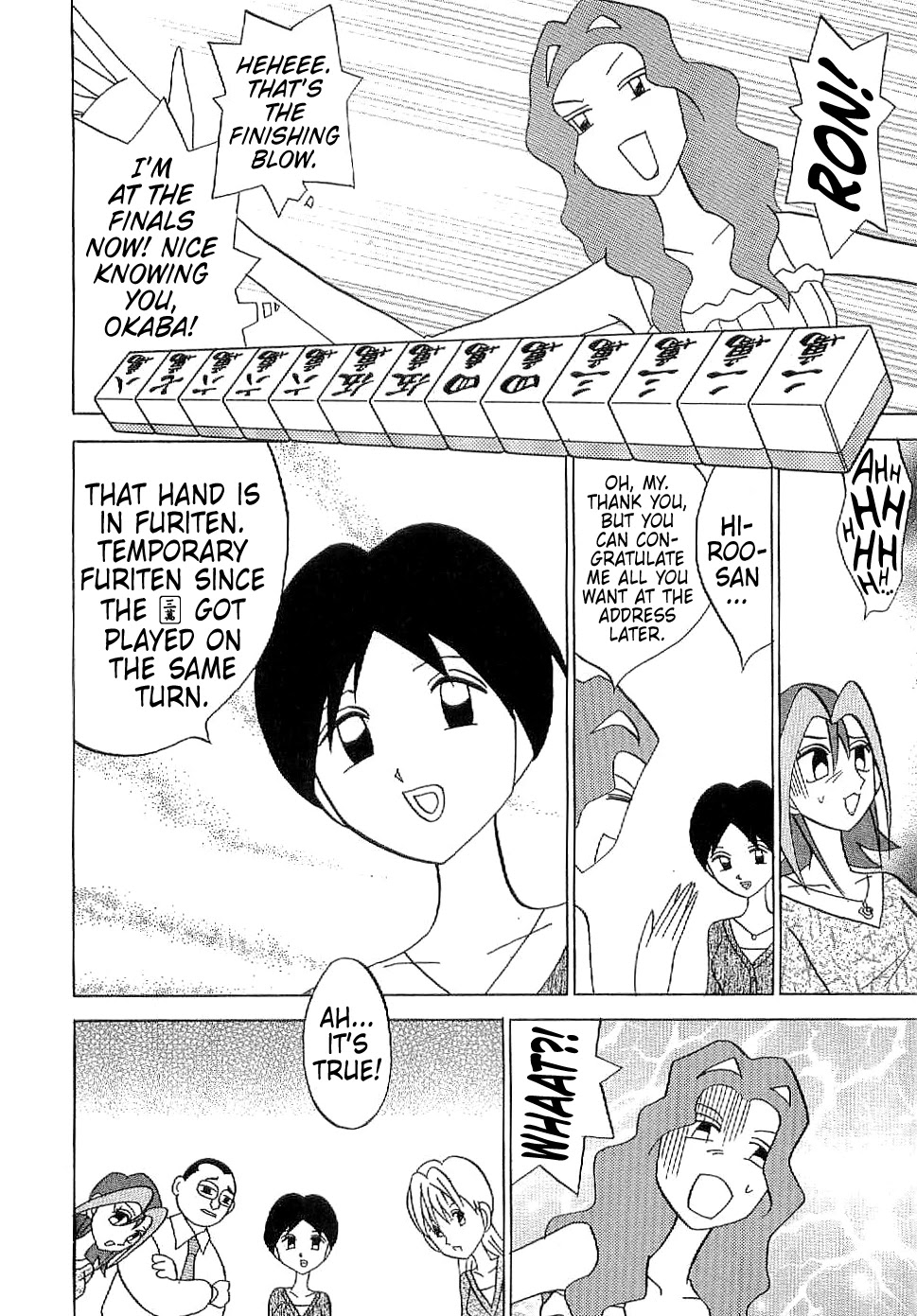 Mahjong Diva Obaka Miiko Chapter 8 page 21 - Chapter 8: The Crossroads of a Pair Hand