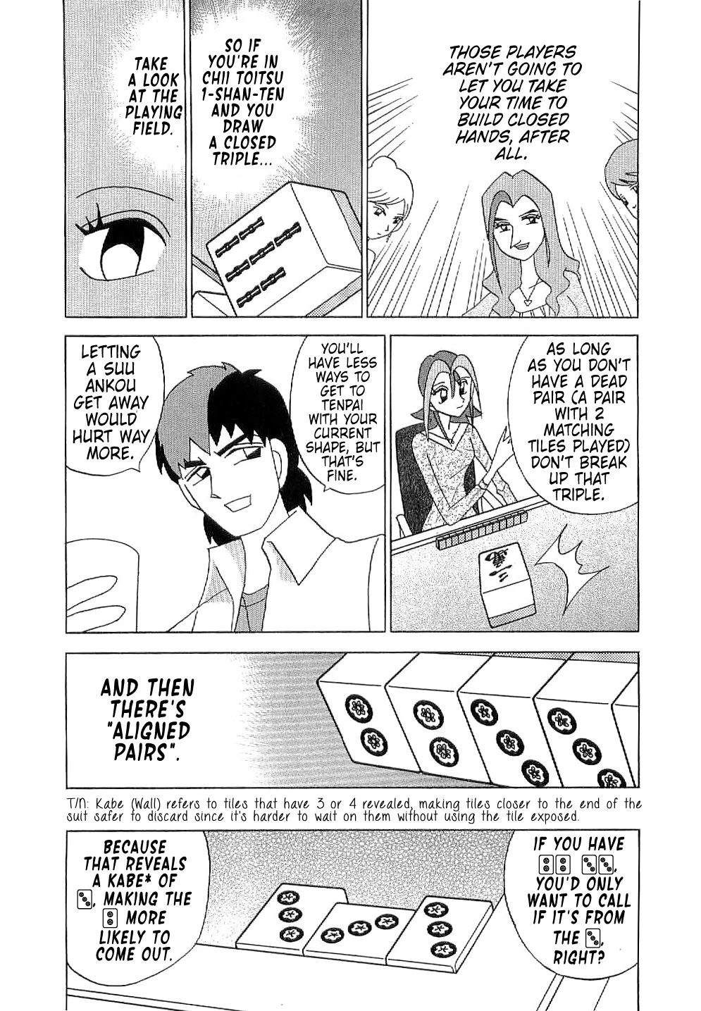 Mahjong Diva Obaka Miiko Chapter 8 page 5 - Chapter 8: The Crossroads of a Pair Hand
