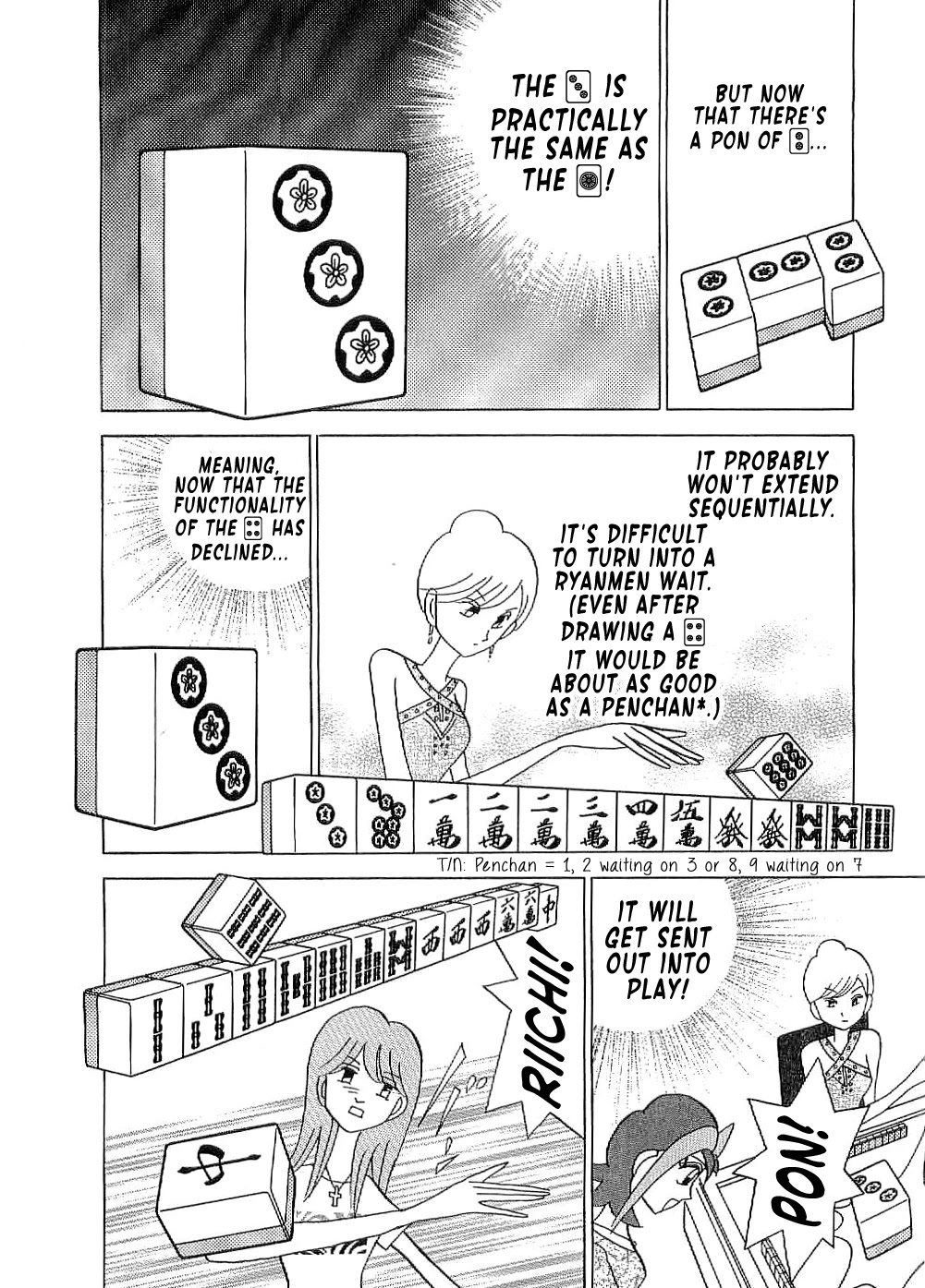 Mahjong Diva Obaka Miiko Chapter 8 page 7 - Chapter 8: The Crossroads of a Pair Hand