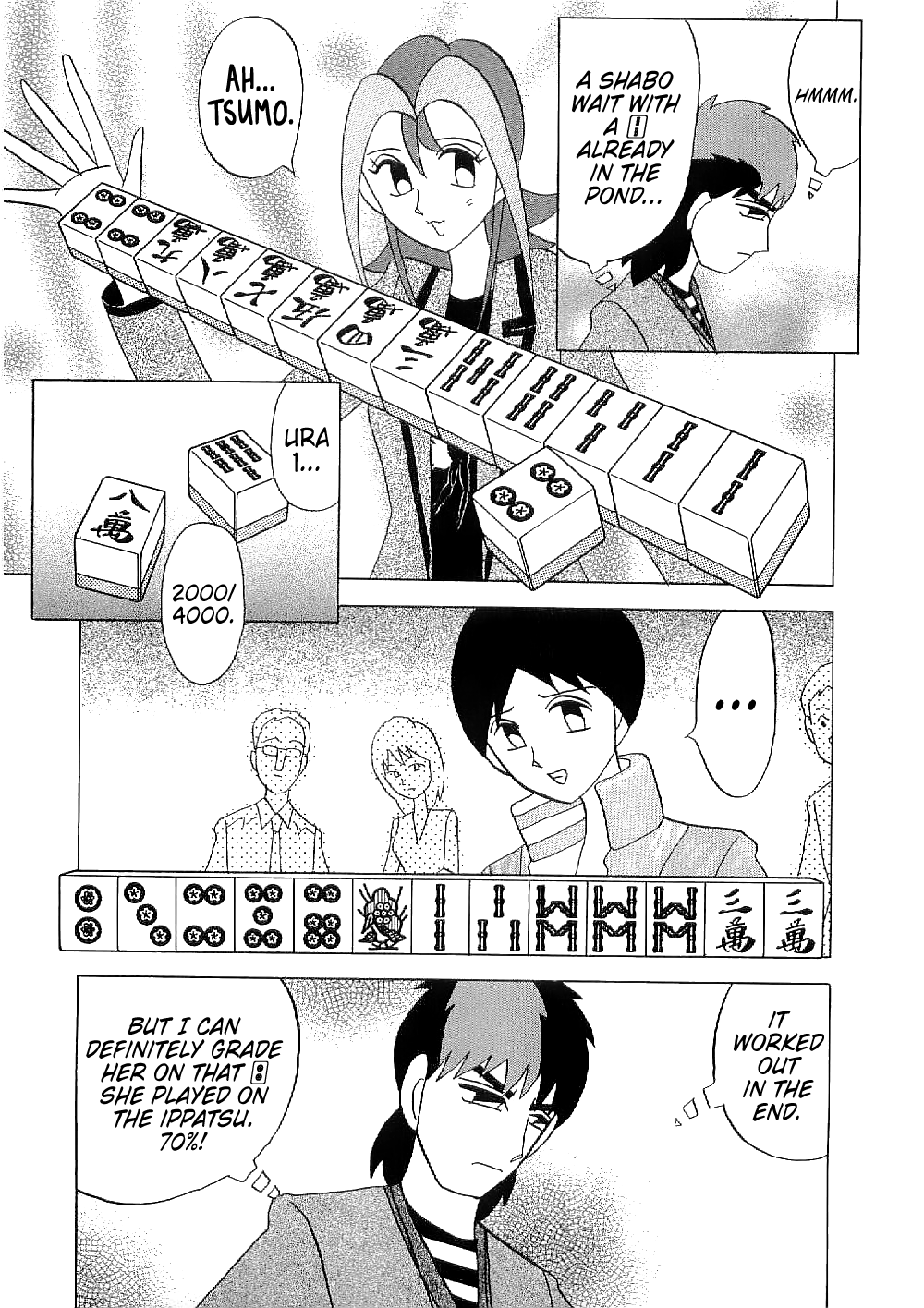 Mahjong Diva Obaka Miiko Chapter 9 page 15 - Chapter 9: Neika's More-Than-Perfect Marks