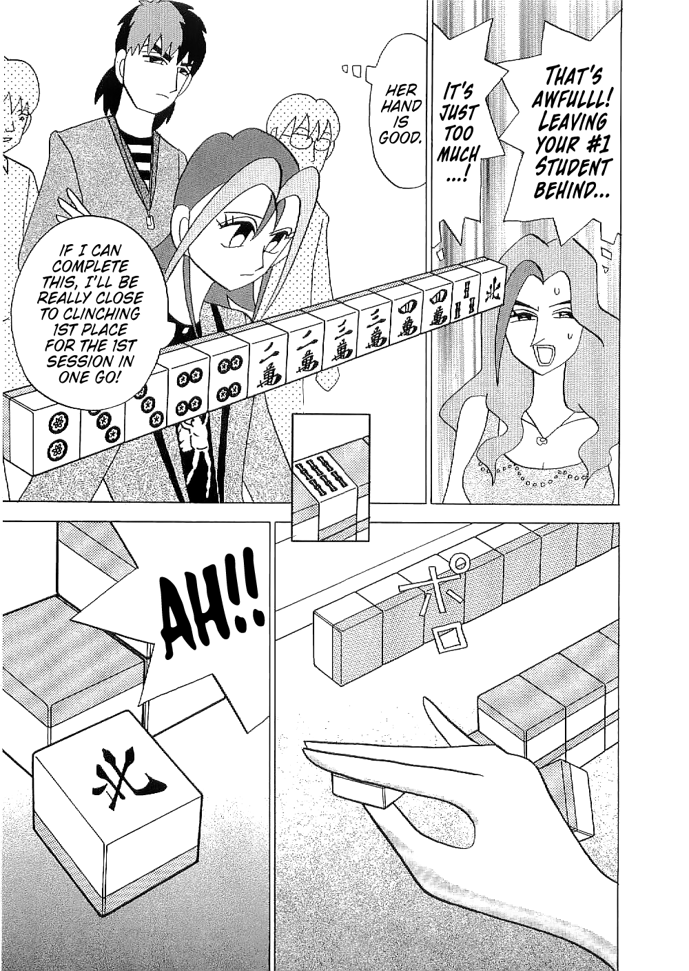 Mahjong Diva Obaka Miiko Chapter 9 page 17 - Chapter 9: Neika's More-Than-Perfect Marks