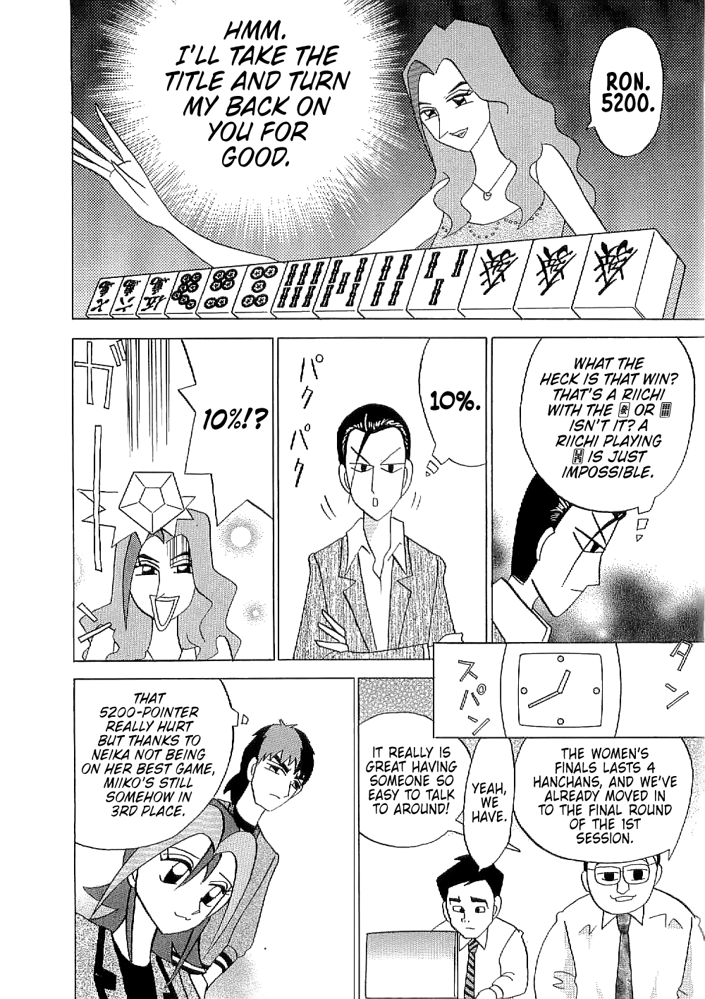 Mahjong Diva Obaka Miiko Chapter 9 page 20 - Chapter 9: Neika's More-Than-Perfect Marks