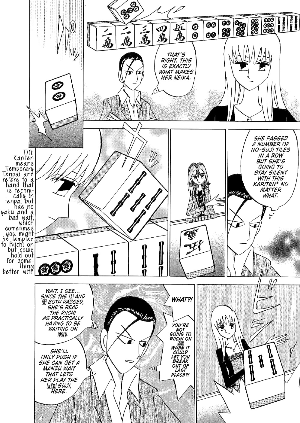 Mahjong Diva Obaka Miiko Chapter 9 page 22 - Chapter 9: Neika's More-Than-Perfect Marks