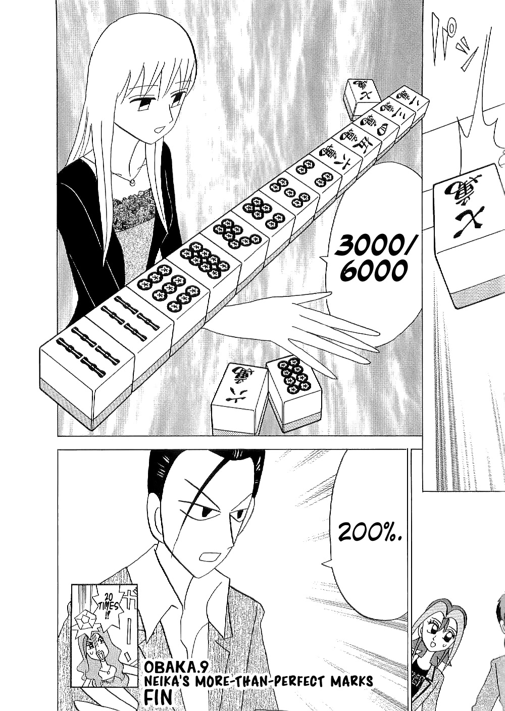 Mahjong Diva Obaka Miiko Chapter 9 page 24 - Chapter 9: Neika's More-Than-Perfect Marks