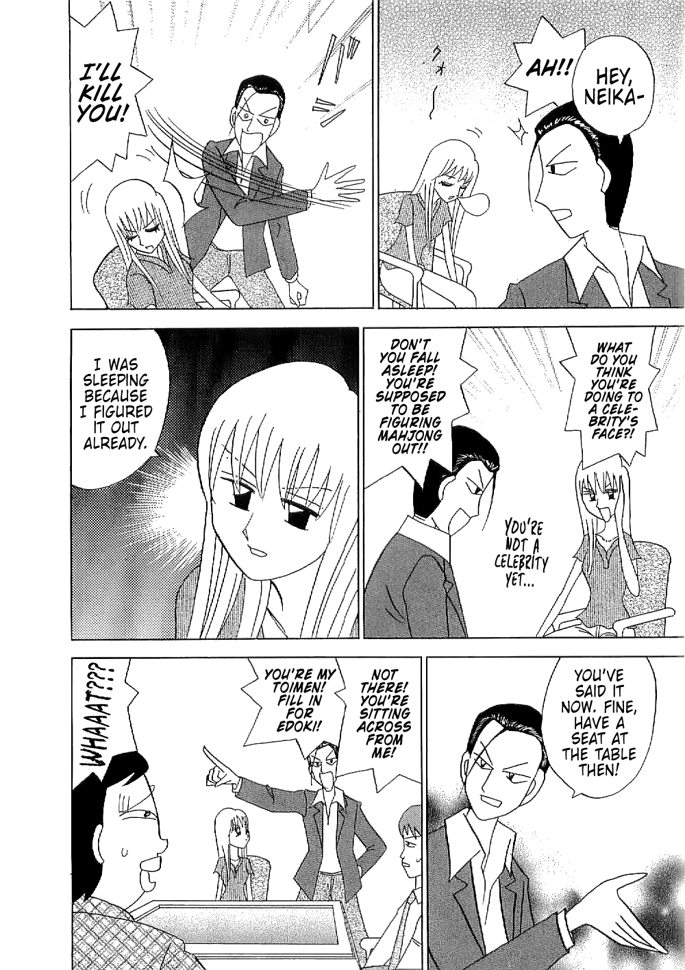 Mahjong Diva Obaka Miiko Chapter 9 page 4 - Chapter 9: Neika's More-Than-Perfect Marks