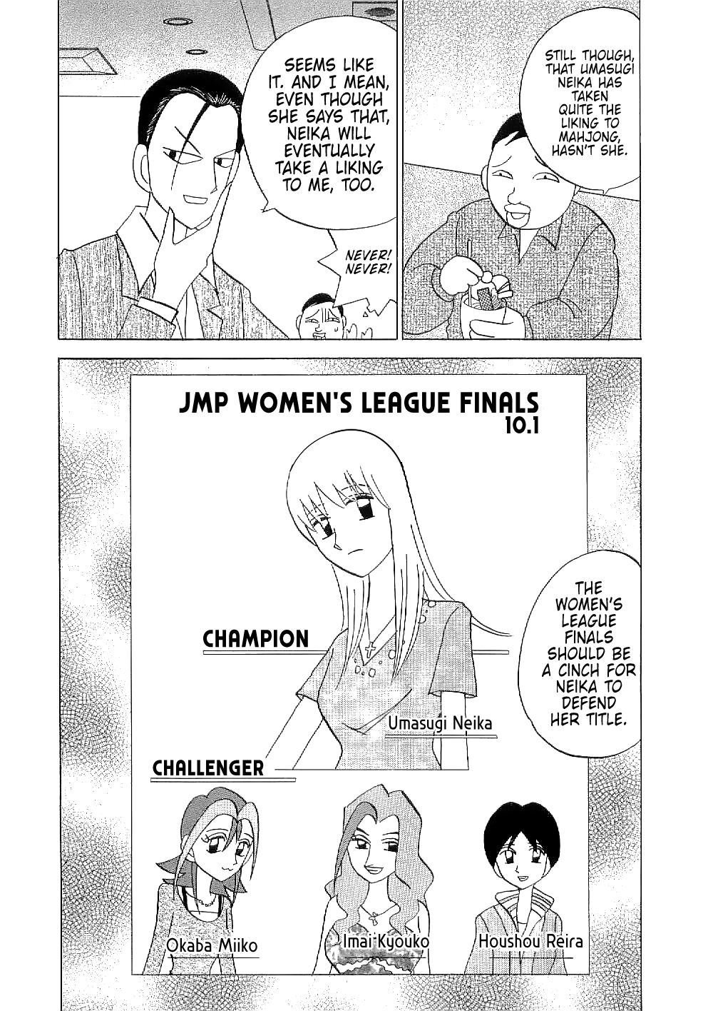 Mahjong Diva Obaka Miiko Chapter 9 page 9 - Chapter 9: Neika's More-Than-Perfect Marks