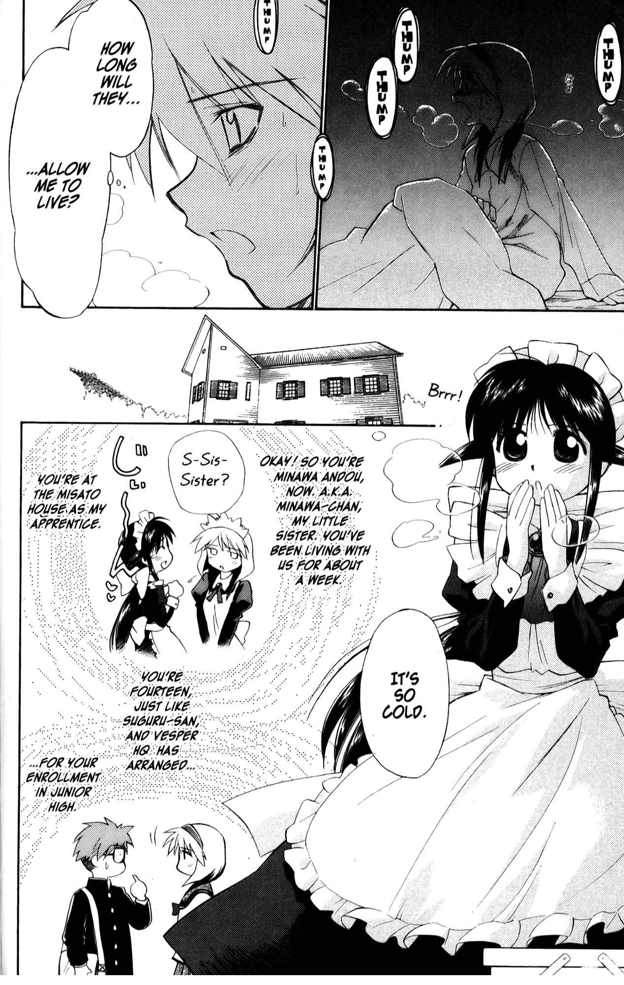 Mahoromatic Chapter 22 page 4 - Chapter 22: From Today Onward, I am Minawa
