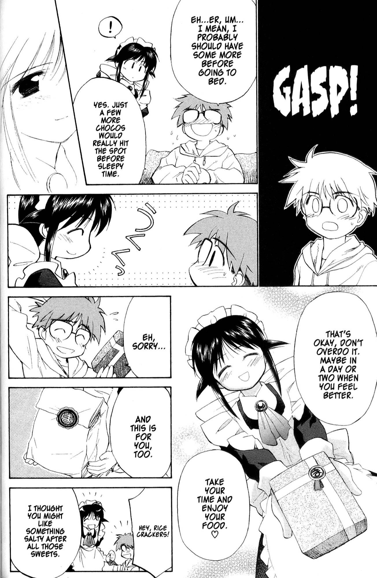 Mahoromatic Chapter 28 page 22 - Chapter 28: Sweetness Hurt a Bit More Than Love