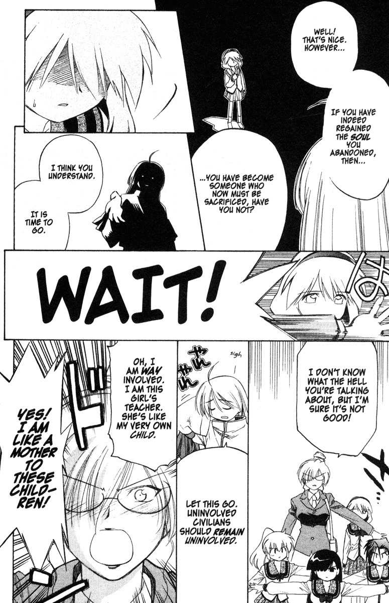 Mahoromatic Chapter 33 page 22 - Chapter 33: Confilcting Fates